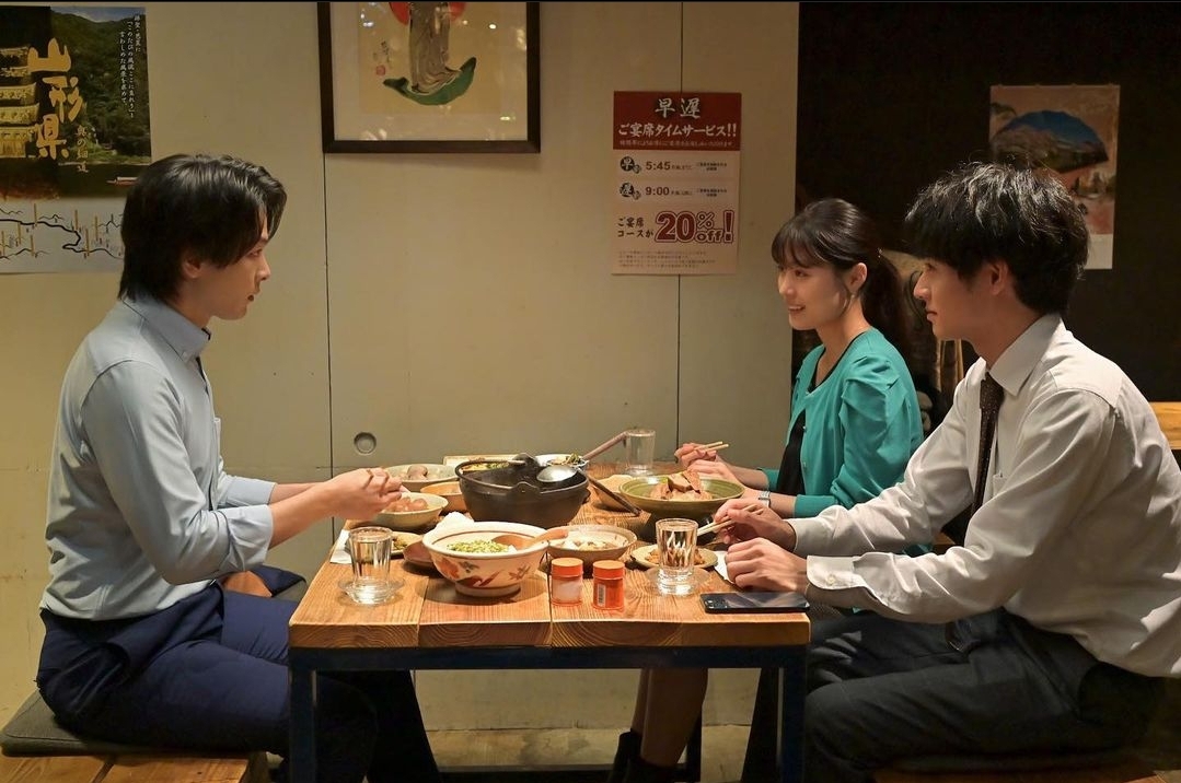 해연갤 - 일본연예 - 이시하네 뉴인별 (3인방 식탁씬)