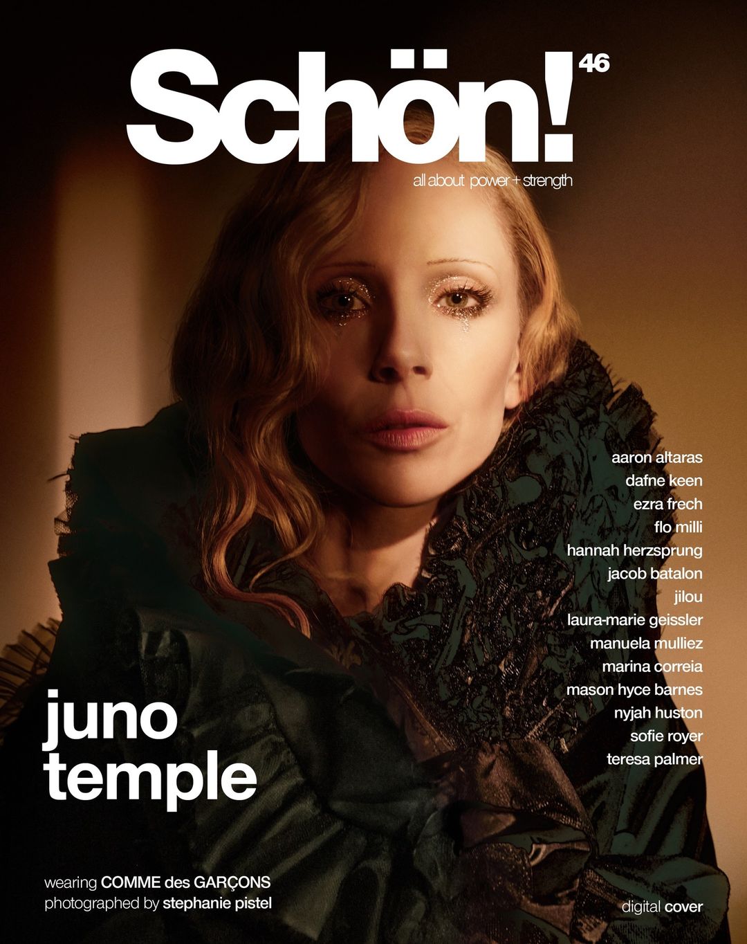 Read my interview with the talented and versatile @junotemple, star of @fargo, in issue 46 of @schonmagazine.Get your issue of Schön! 46 today! Available in print and for digital download in our #_Linkinbio.photography. @stephaniepistel @tempomedia.de