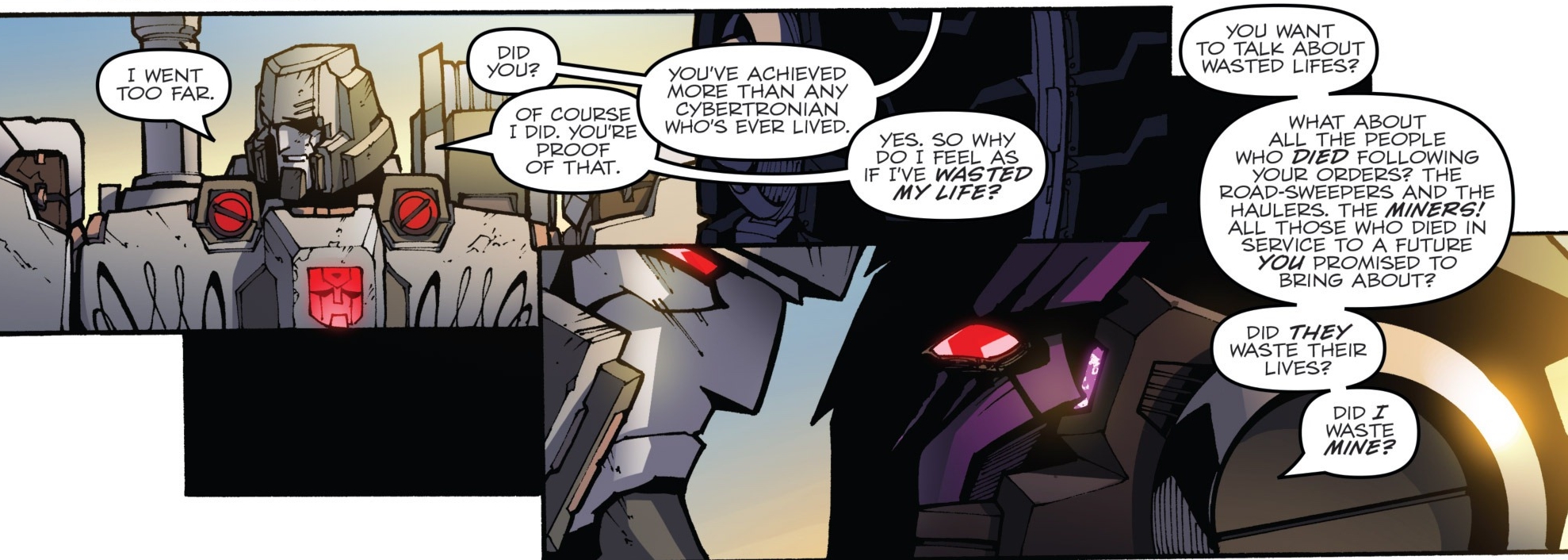 해연갤 - 트포 탄이 메가트론한테 i can fix him 하고 싶어했던게 웃김