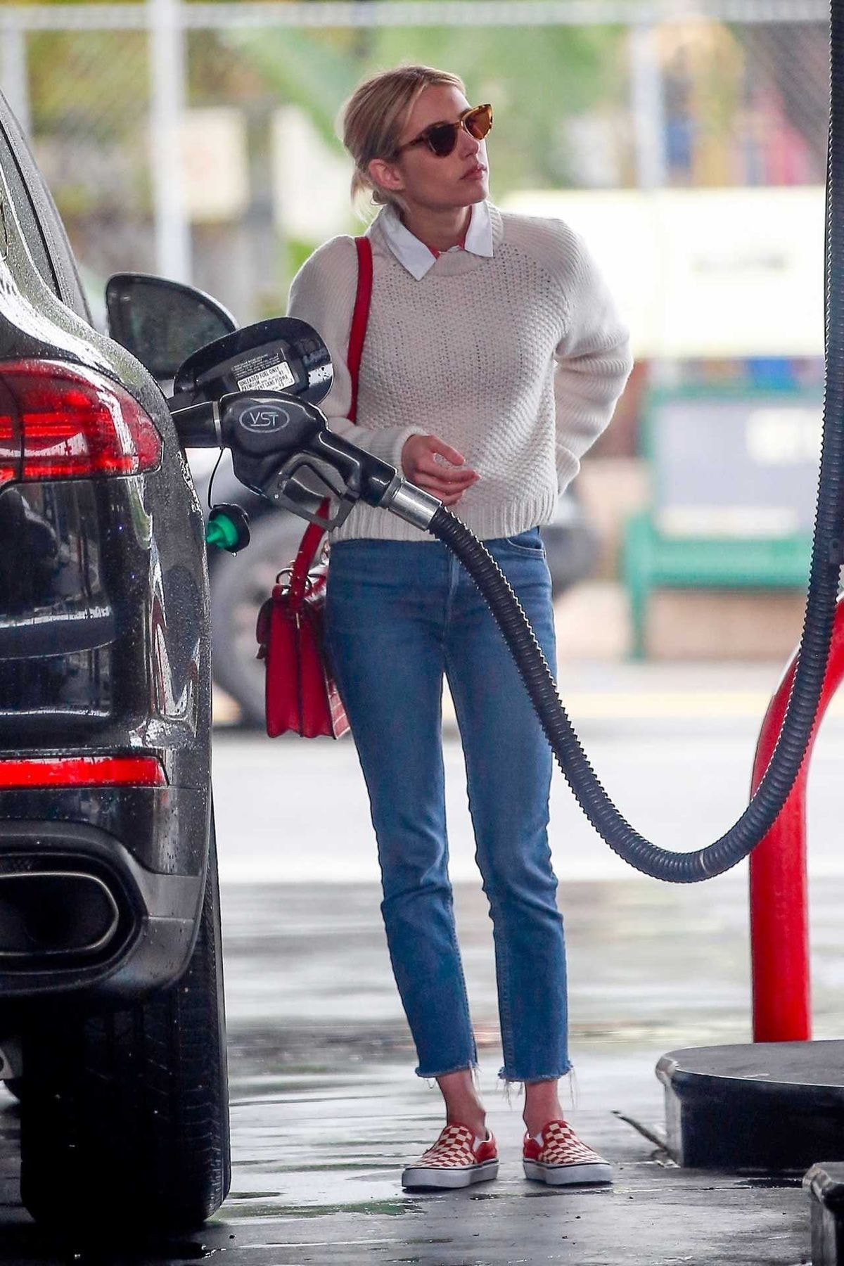 해연갤 - 엠마 로버츠 청바지 패션 ㅉㅌ, image size:1200x1800