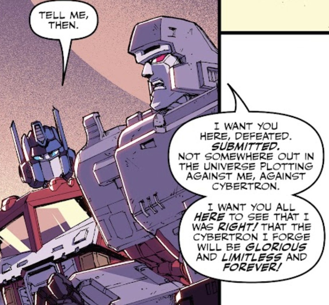 해연갤 - 트포 메가옵티 필터에 넘나 씌인 나머지 메가트론의 이 대사들마저