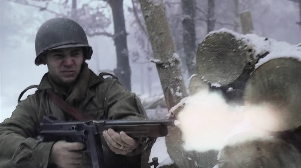 Johnny Martin fires his Thompson in Bastogne (Ep.6)..jpg