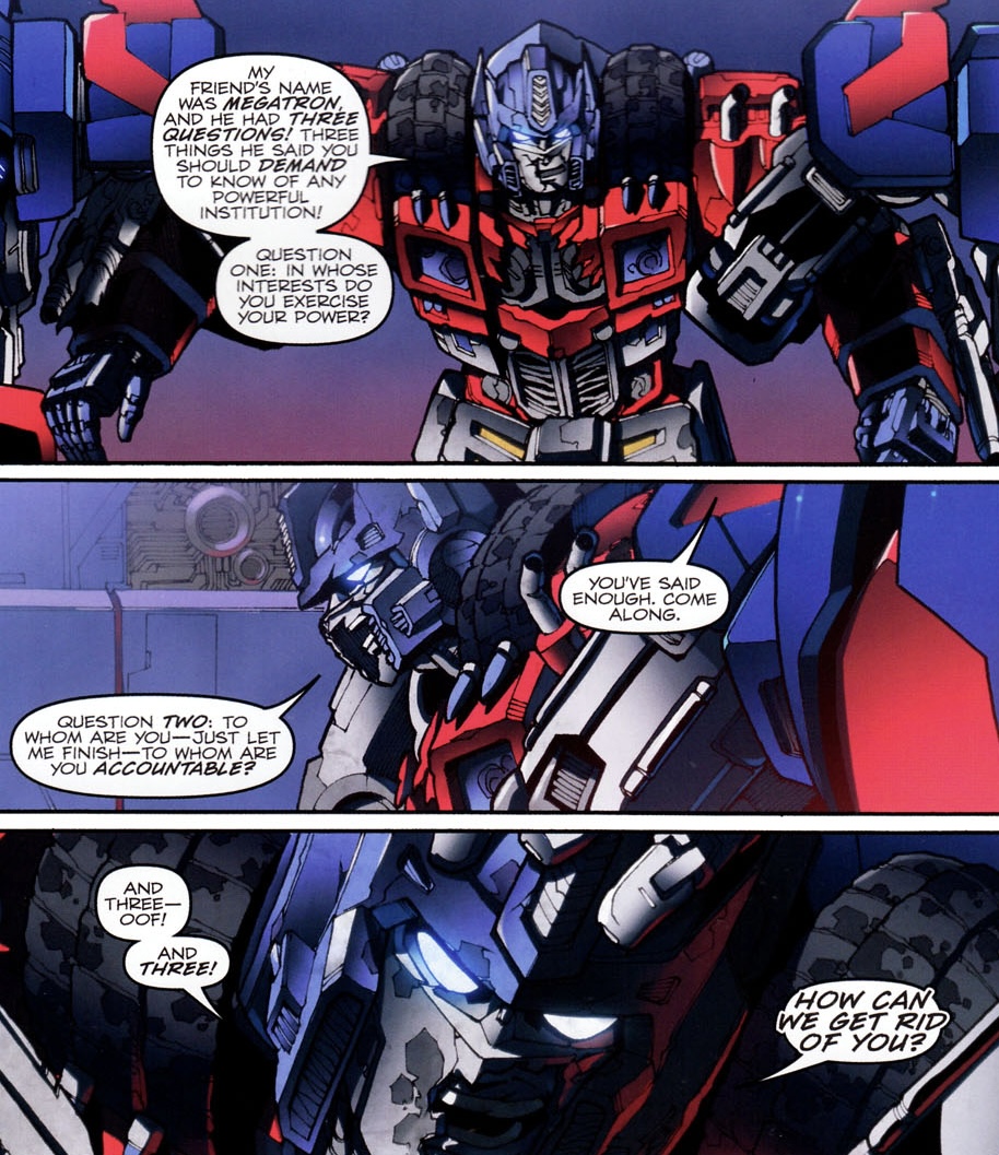 해연갤 - 트포 세계관별 메가트론을 동경했던 오라이온/옵티머스