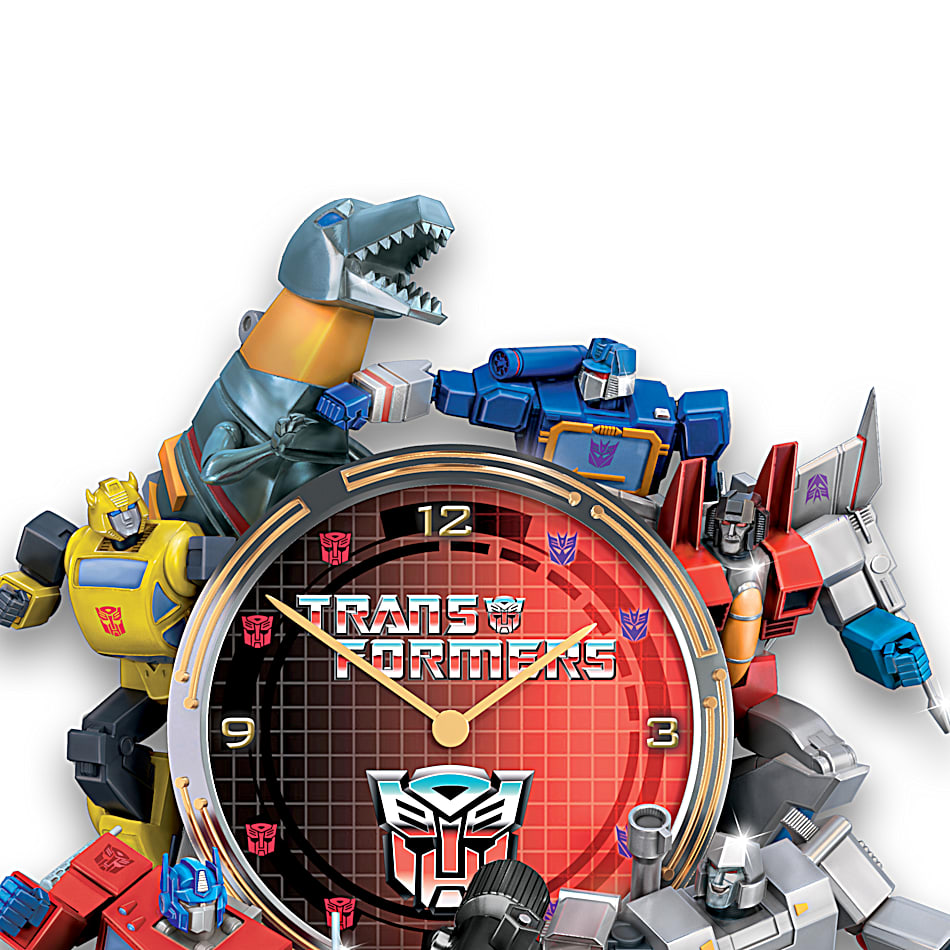 Transformers Autobots Vs. Decepticons Wall Clock By Bradford Exchange-02.jpg