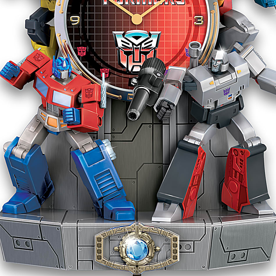 Transformers Autobots Vs. Decepticons Wall Clock By Bradford Exchange-03.jpg