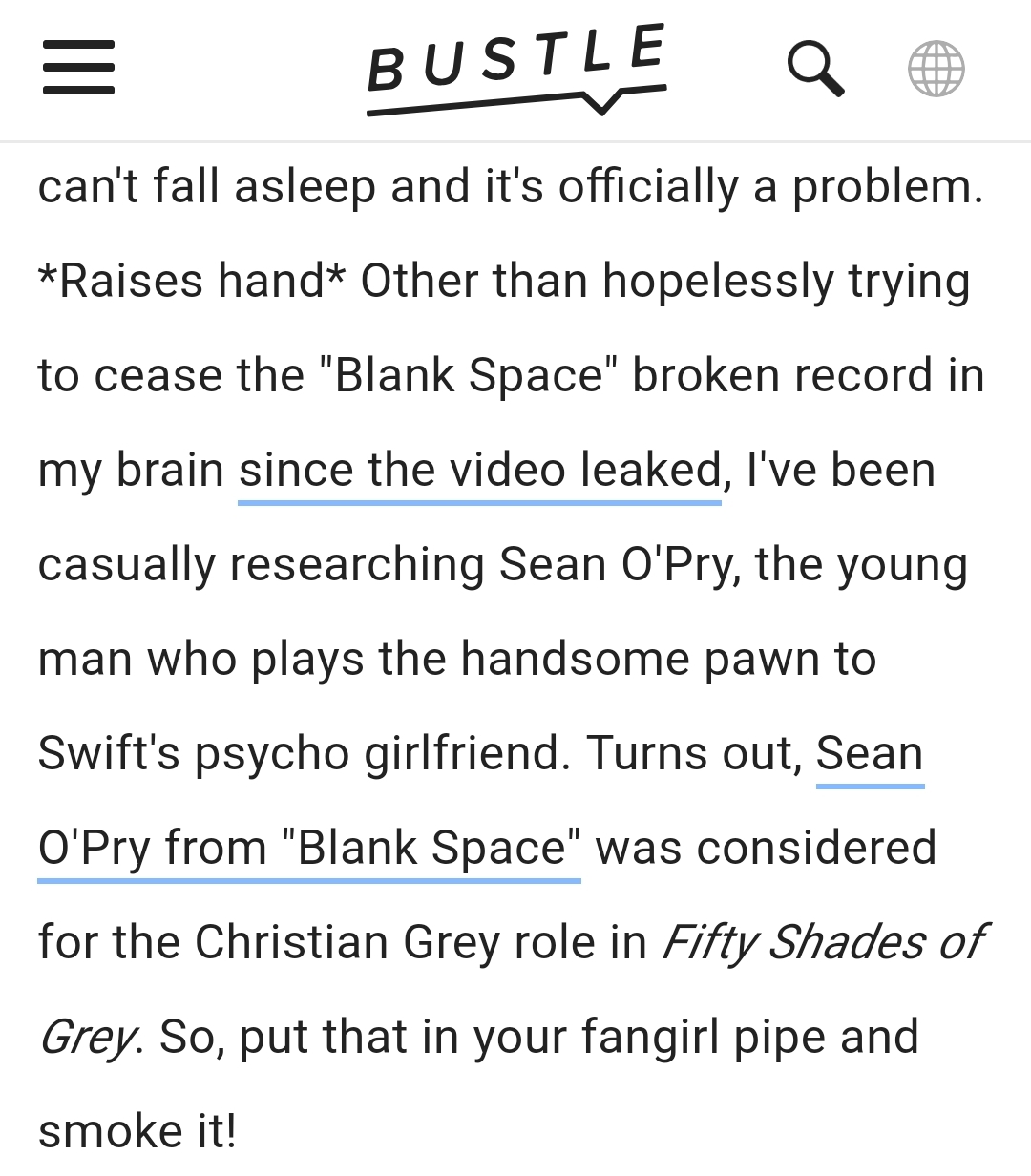 해연갤 - 션오 그레이의 50가지 그림자 오디션 봤던거 아냐, image size:1080x1232