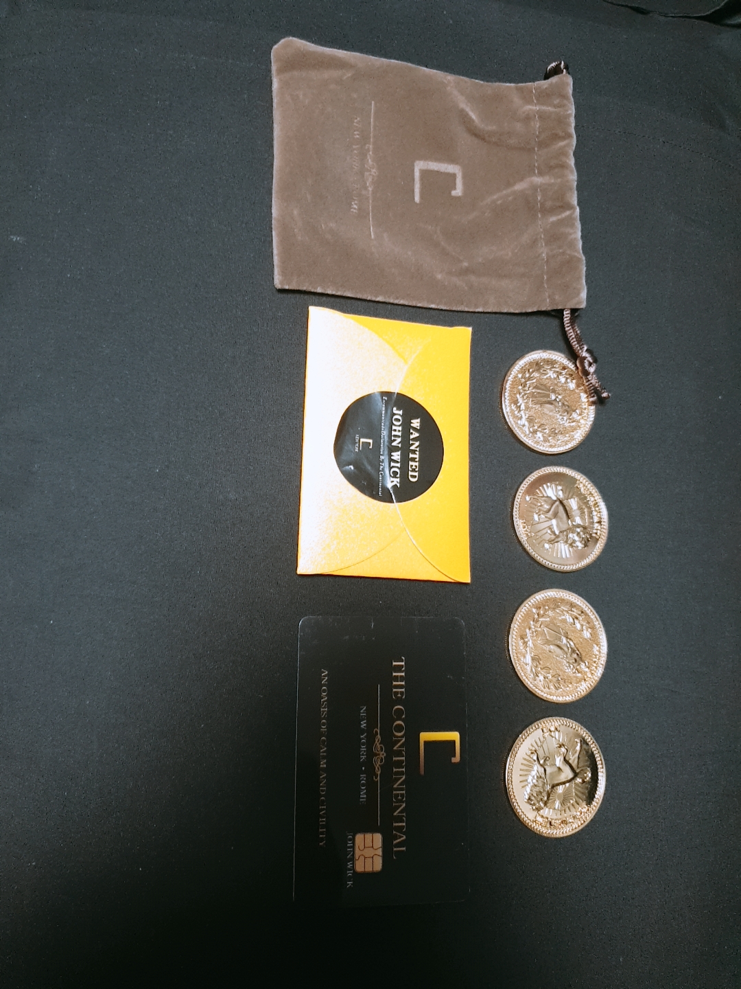 해연갤 - 알리에서 존윅 코인이랑 콘티넨탈 카드샀다ㅋㅋㅋㅋㅋㅋ