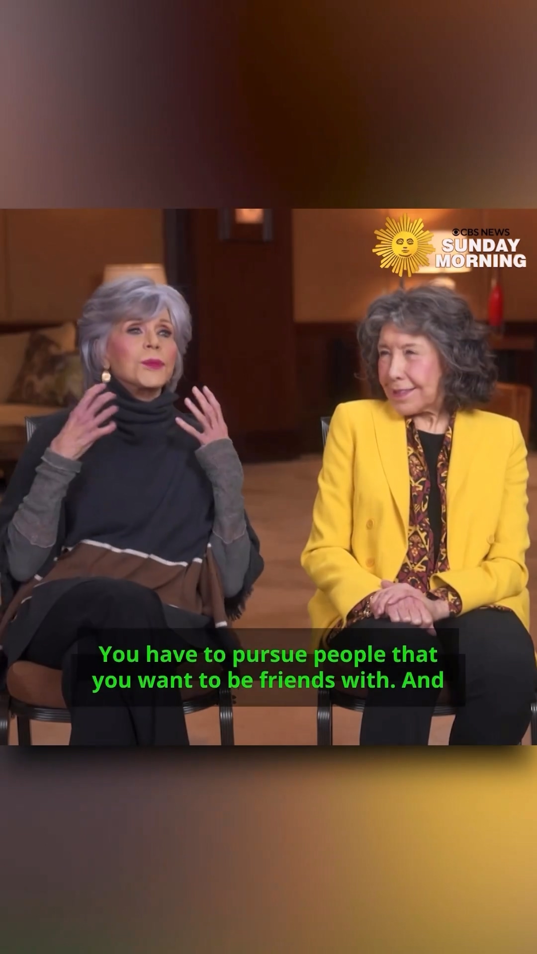 “You have to pursue people you want to be friends with.”@80forbrady actor @janefonda explains how she sought friendships with Sa_20230314_134840.671.jpg