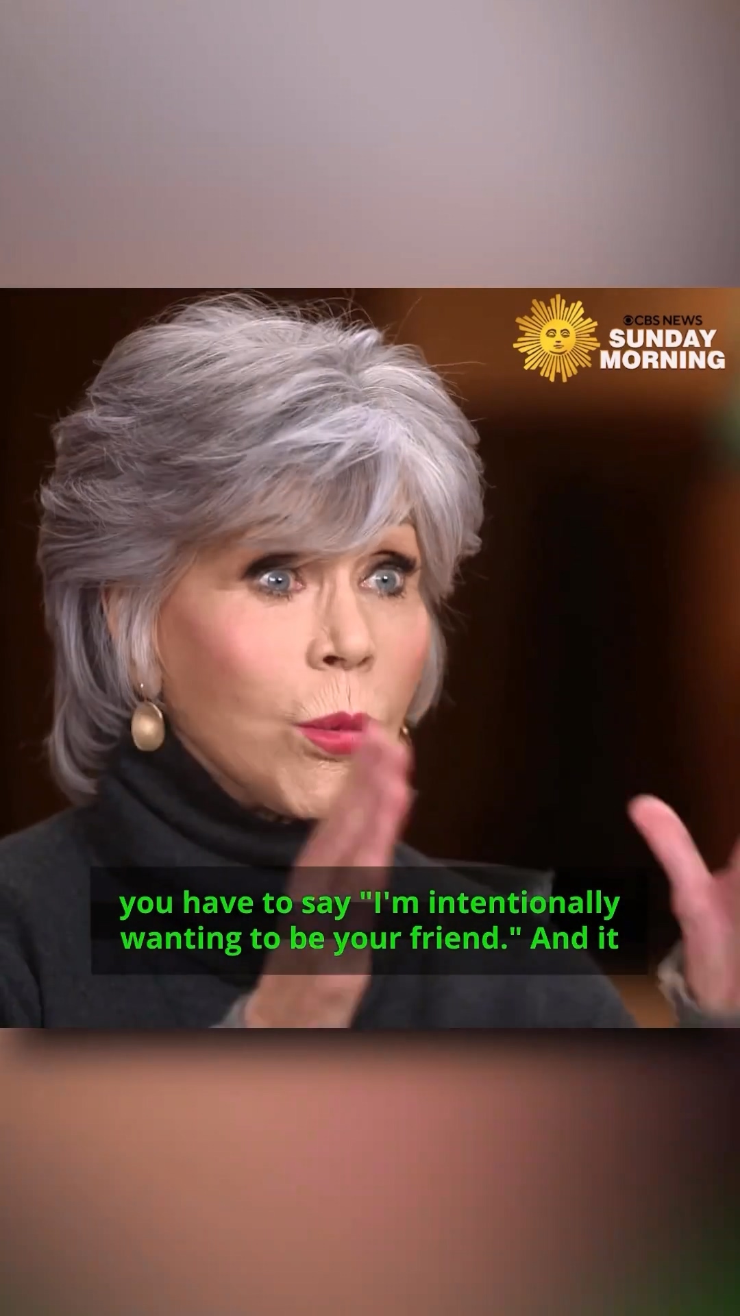 “You have to pursue people you want to be friends with.”@80forbrady actor @janefonda explains how she sought friendships with Sa_20230314_134849.511.jpg